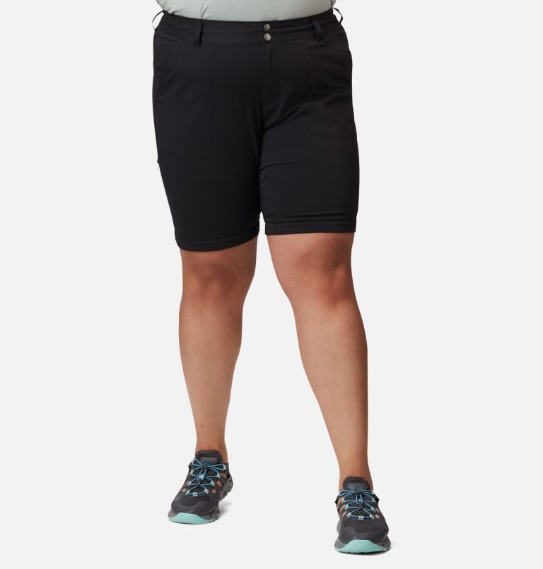 Pantaloni Columbia Saturday Trail II Convertible Dama Negrii | Plus Size GJ7MAZ90Q